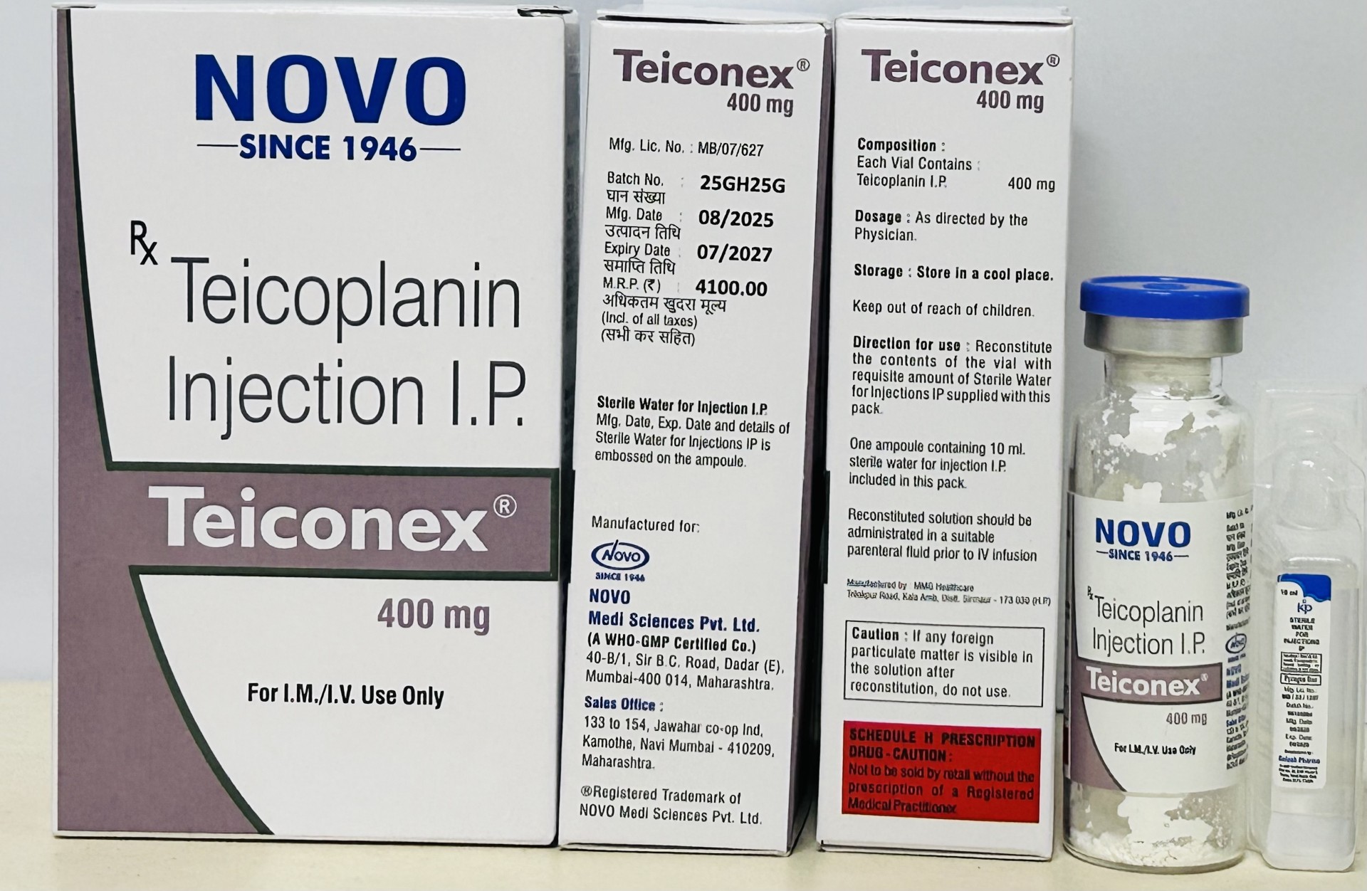 TEICONEX 400MG